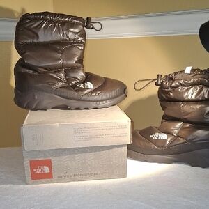The North Face Dark Brown Insulated Boots